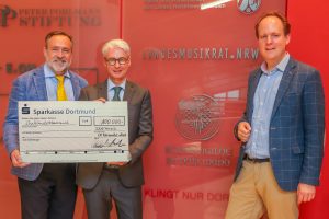 Reinoldigilde stiftete 100.000 Euro für neuen Konzertflügel im Konzerthaus Dortmund